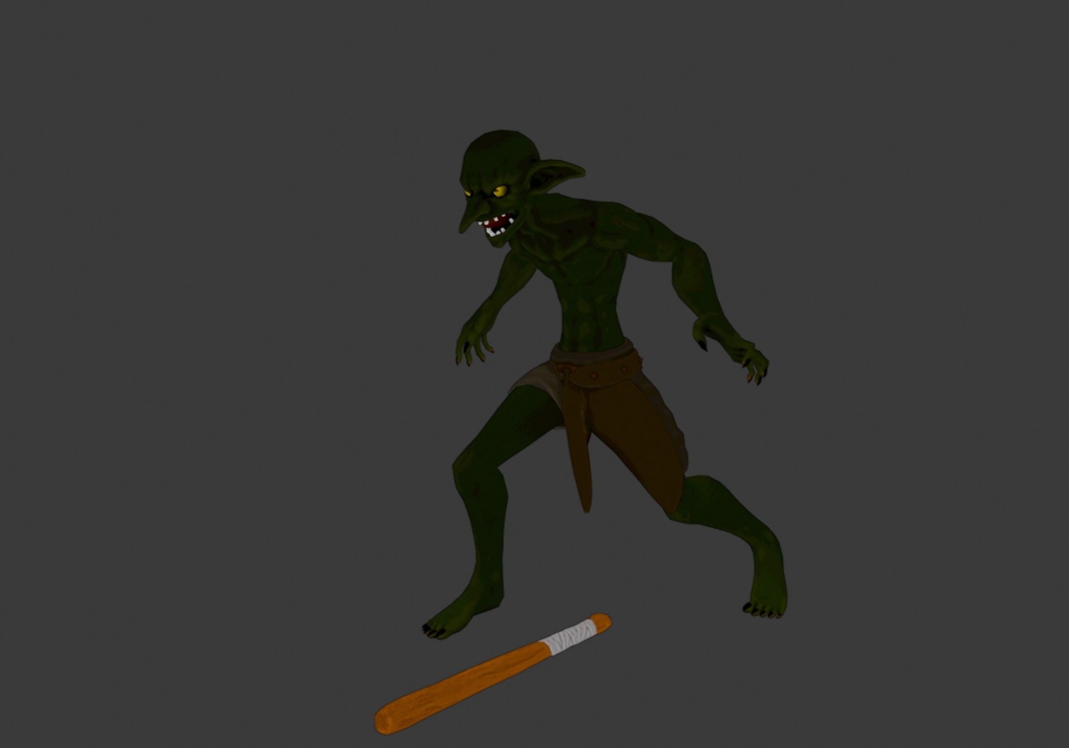 Goblin Rig Animations 3D - TurboSquid 1480519
