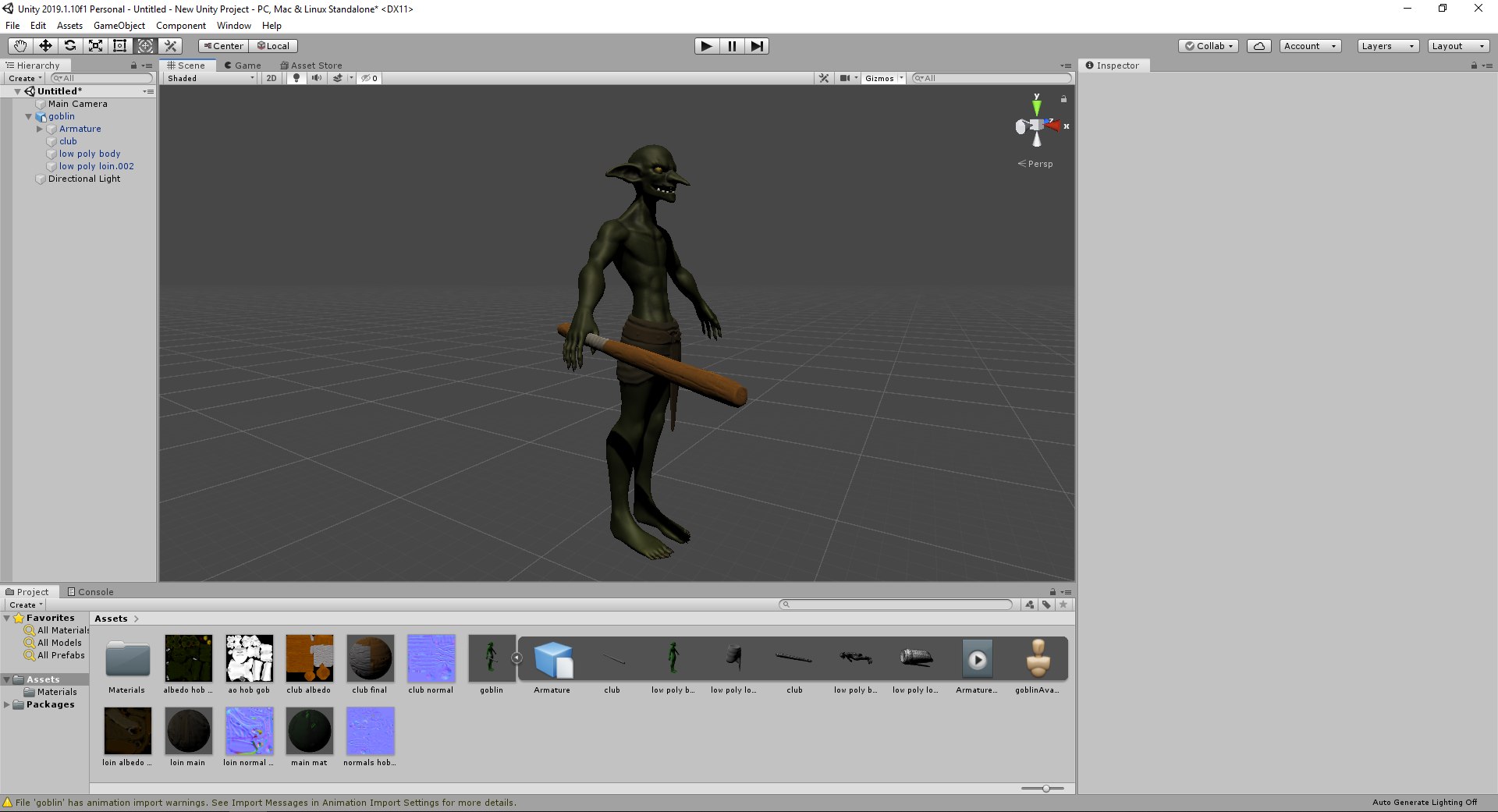 Goblin Rig Animations 3D - TurboSquid 1480519