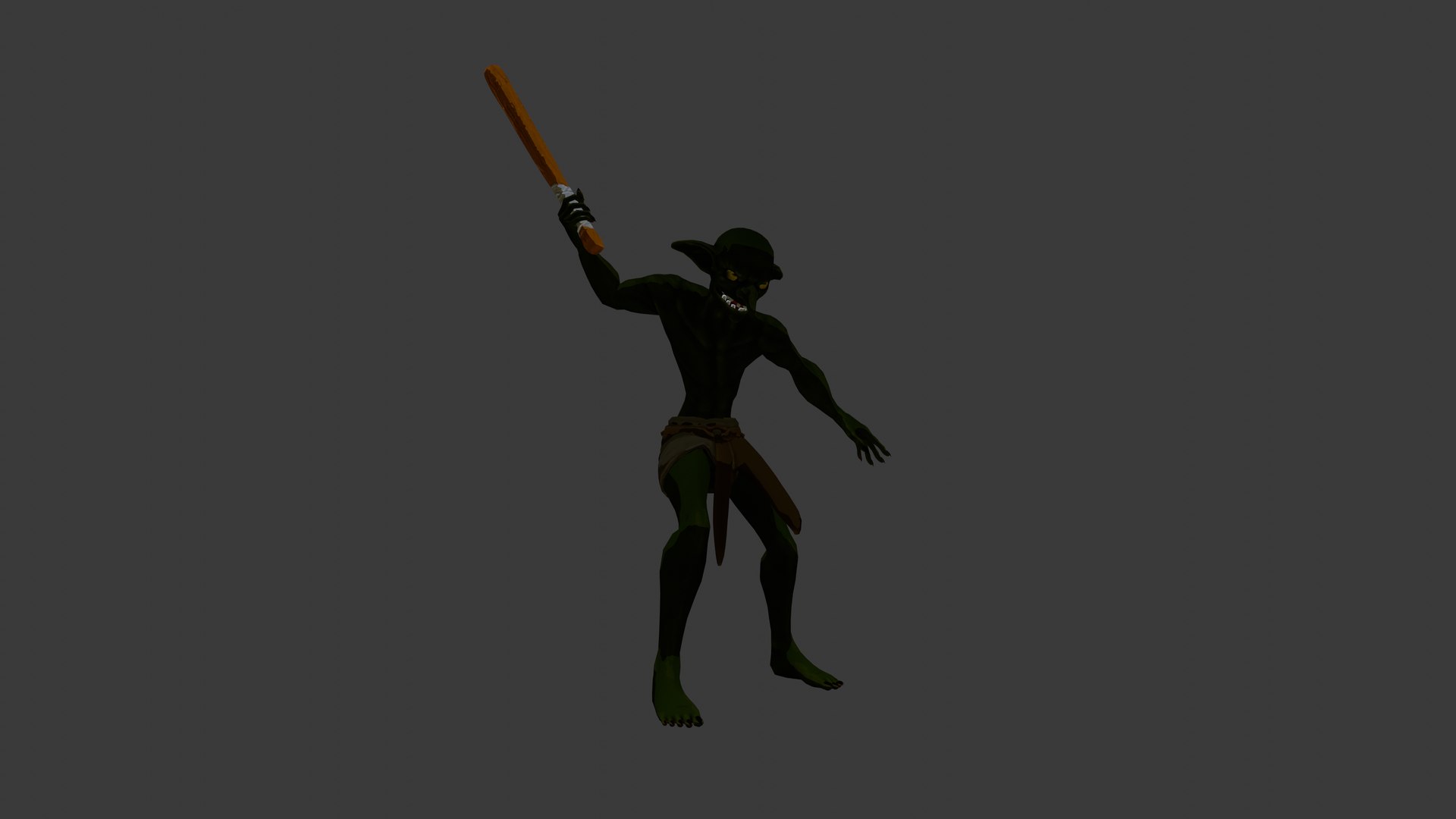Goblin Rig Animations 3D - TurboSquid 1480519