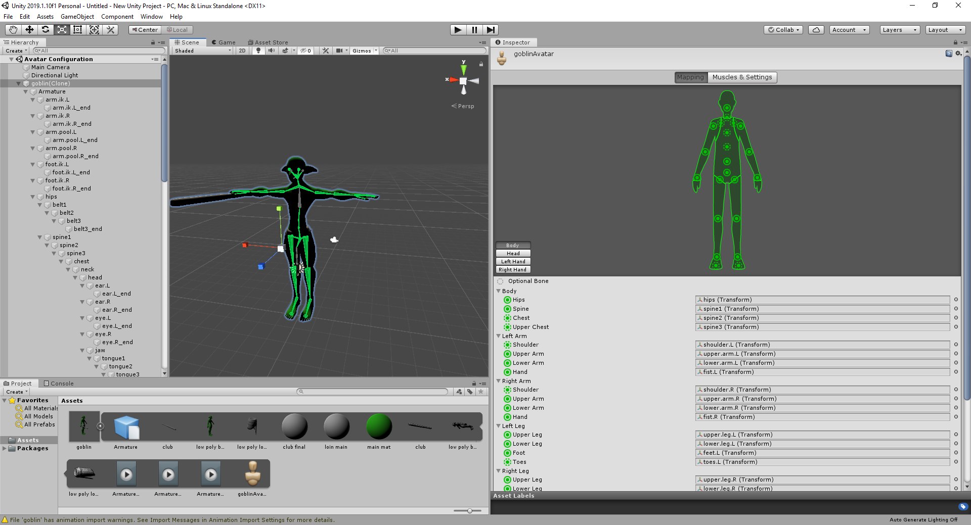 Goblin Rig Animations 3D - TurboSquid 1480519