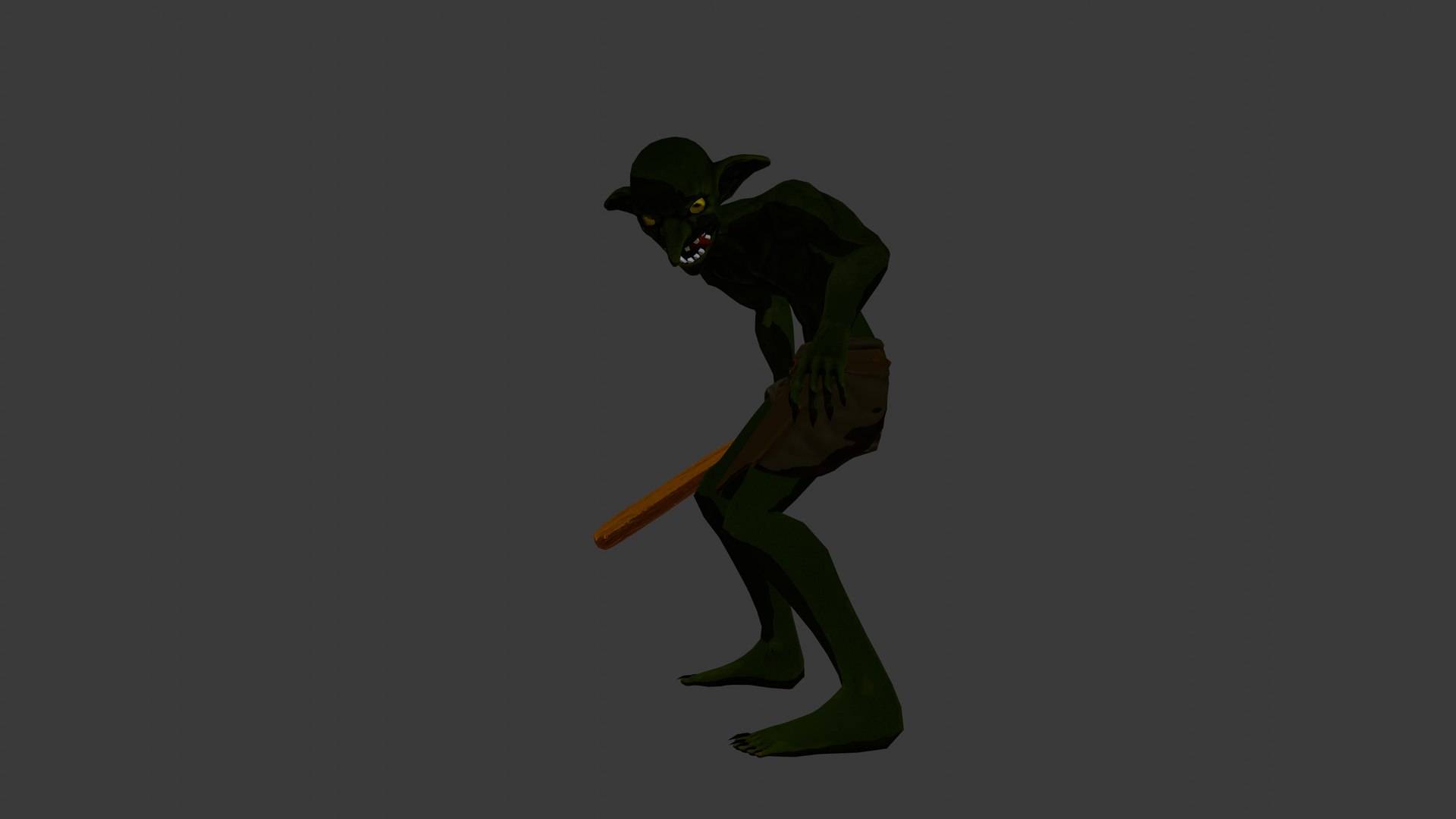 Goblin Rig Animations 3D - TurboSquid 1480519