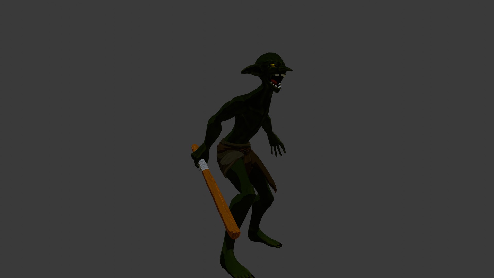 Goblin Rig Animations 3D - TurboSquid 1480519