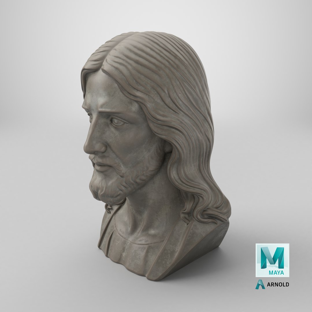 Jesus Bust 1 3D model https://p.turbosquid.com/ts-thumb/8C/GSYs2F/Tl/stemcell_maya_arnold_render/png/1775048806/1920x1080/fit_q87/ce5f392eaf9d69c5c51bc2c9e777813b9c065027/stemcell_maya_arnold_render.jpg