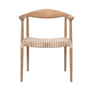 3D model Safavieh Bandelier Nautical Woven Arm Chair