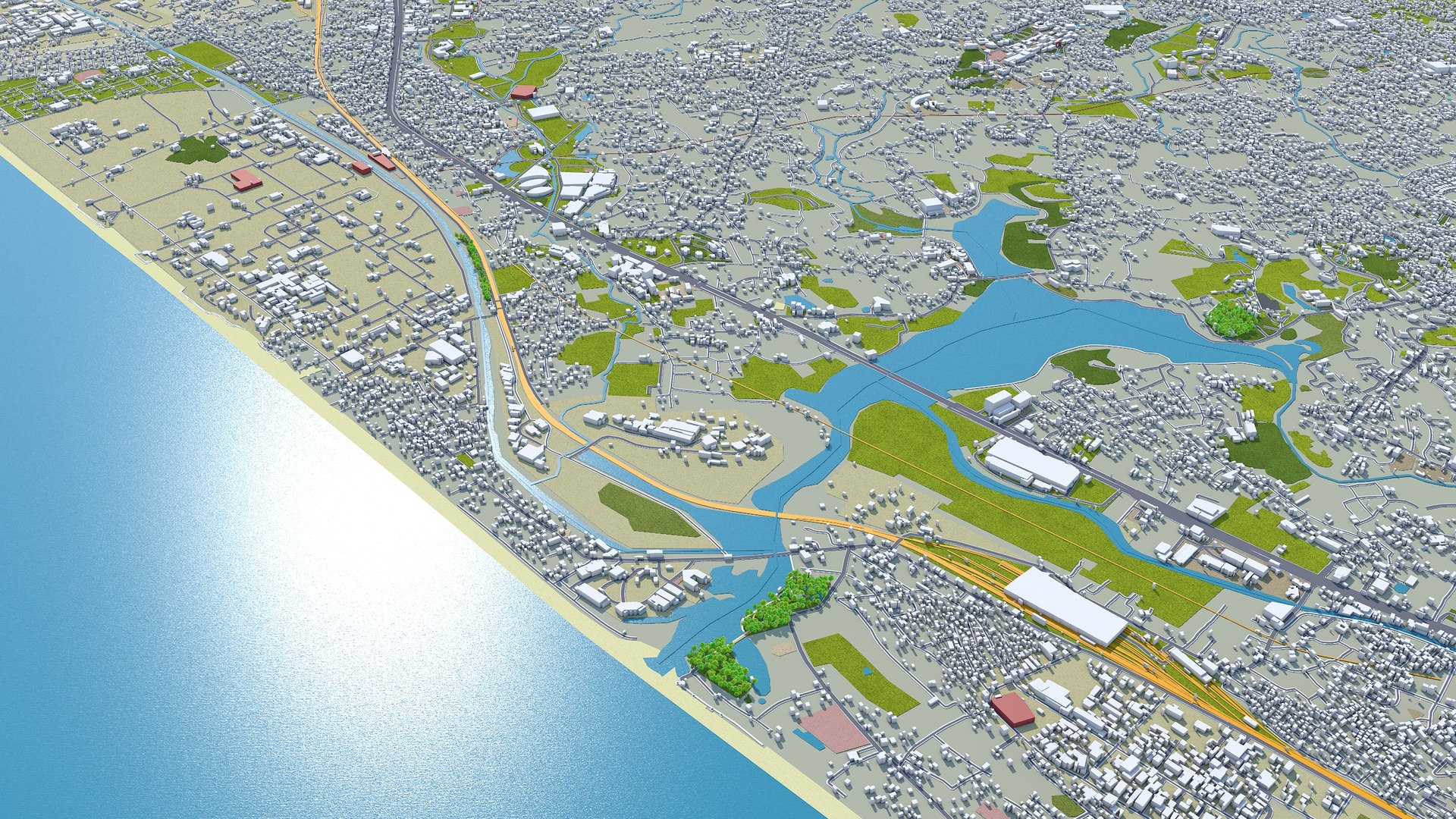 3D Thiruvananthapuram Kerala India - TurboSquid 2154642
