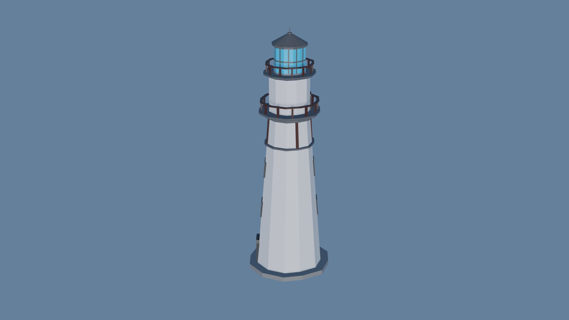Low Poly Lighthouse 3D - TurboSquid 2020667