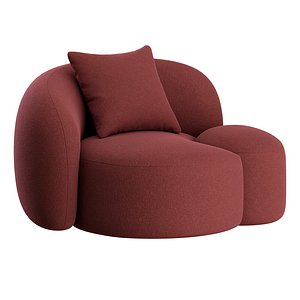 3D Aaland Armchair by Kartell