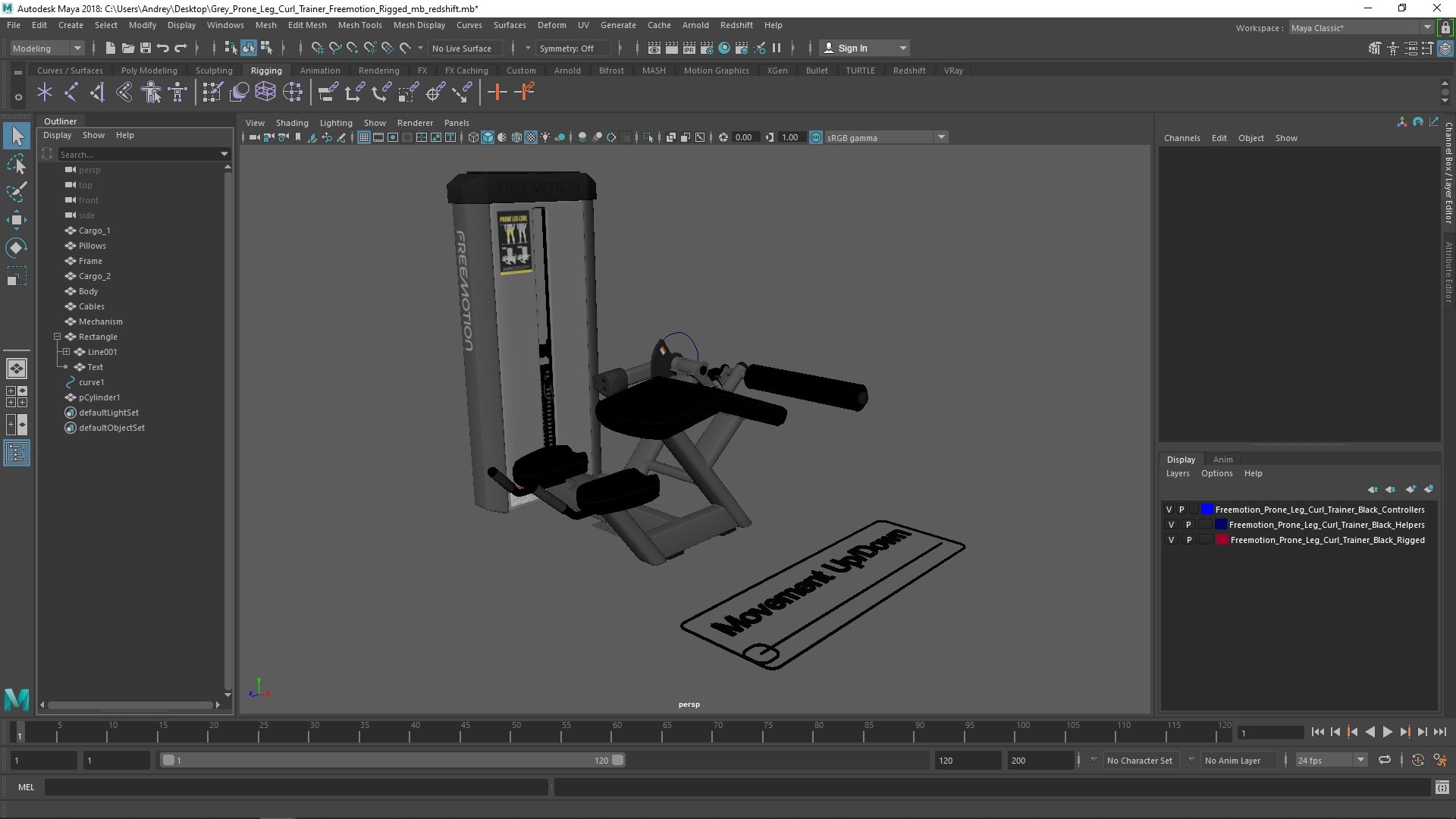3D Grey Prone Leg Curl Trainer Freemotion Rigged for Maya https://p.turbosquid.com/ts-thumb/8C/O97Wzc/ZH/greypronelegcurltrainerfreemotionriggedformayavray3dmodel036/jpg/1719211993/1920x1080/fit_q87/a5ee5154a00b4aecebcd76074bc8b3dc61208cdd/greypronelegcurltrainerfreemotionriggedformayavray3dmodel036.jpg