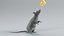 3D model Decorative Rat Rigged Xgen