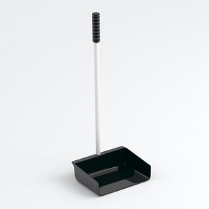 3D Black Large Dustpan