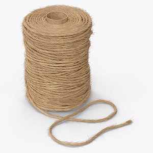 Twisted Jute Twine Per Spool with Unwound Thread