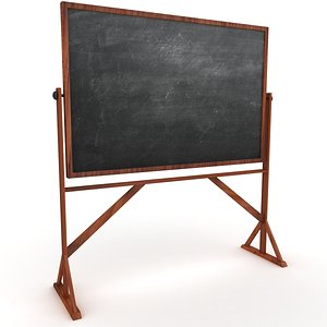 3D chalkboard chalk board
