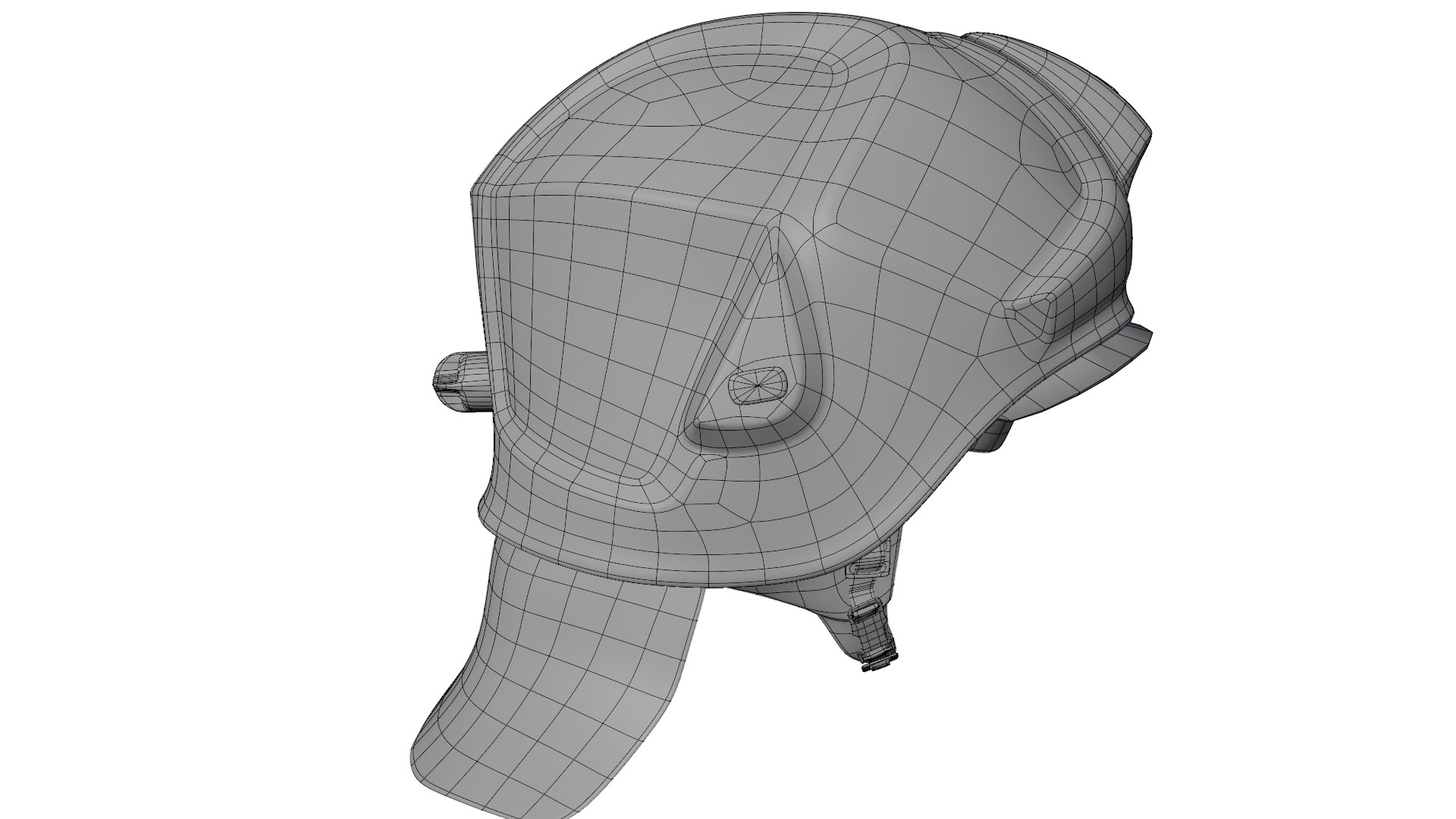 Fire Fighter Helmet 3D Model - TurboSquid 2317372