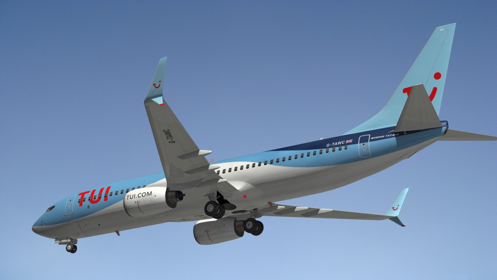 Boeing Tui 3D Model - TurboSquid 1471392