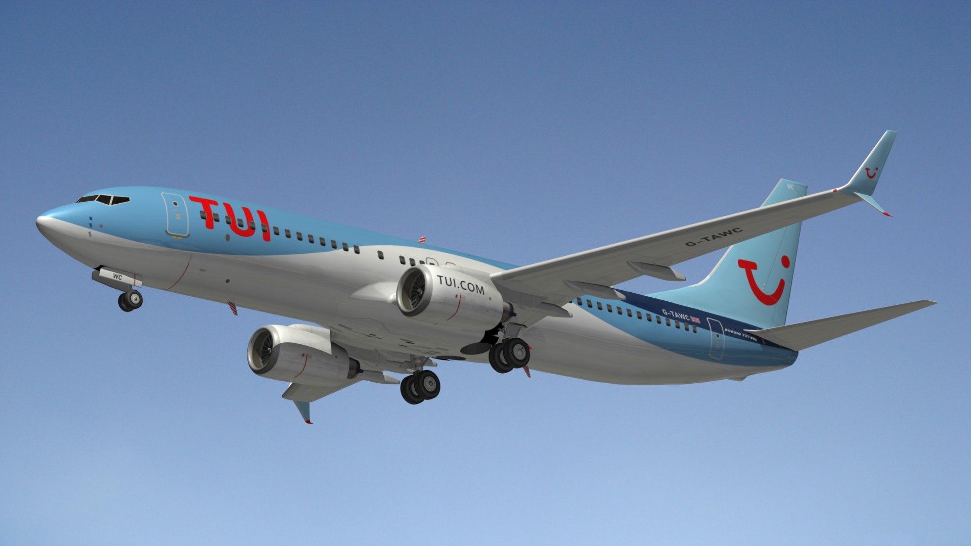 Boeing Tui 3D Model - TurboSquid 1471392