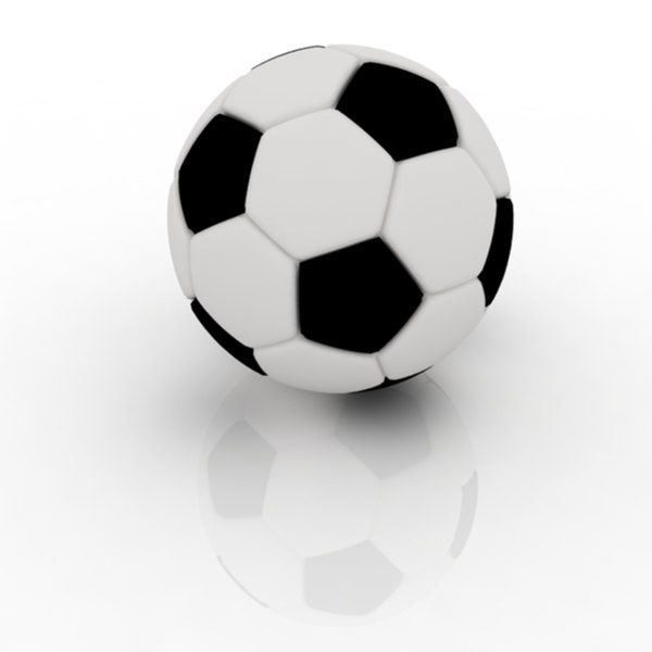 football modelled dxf