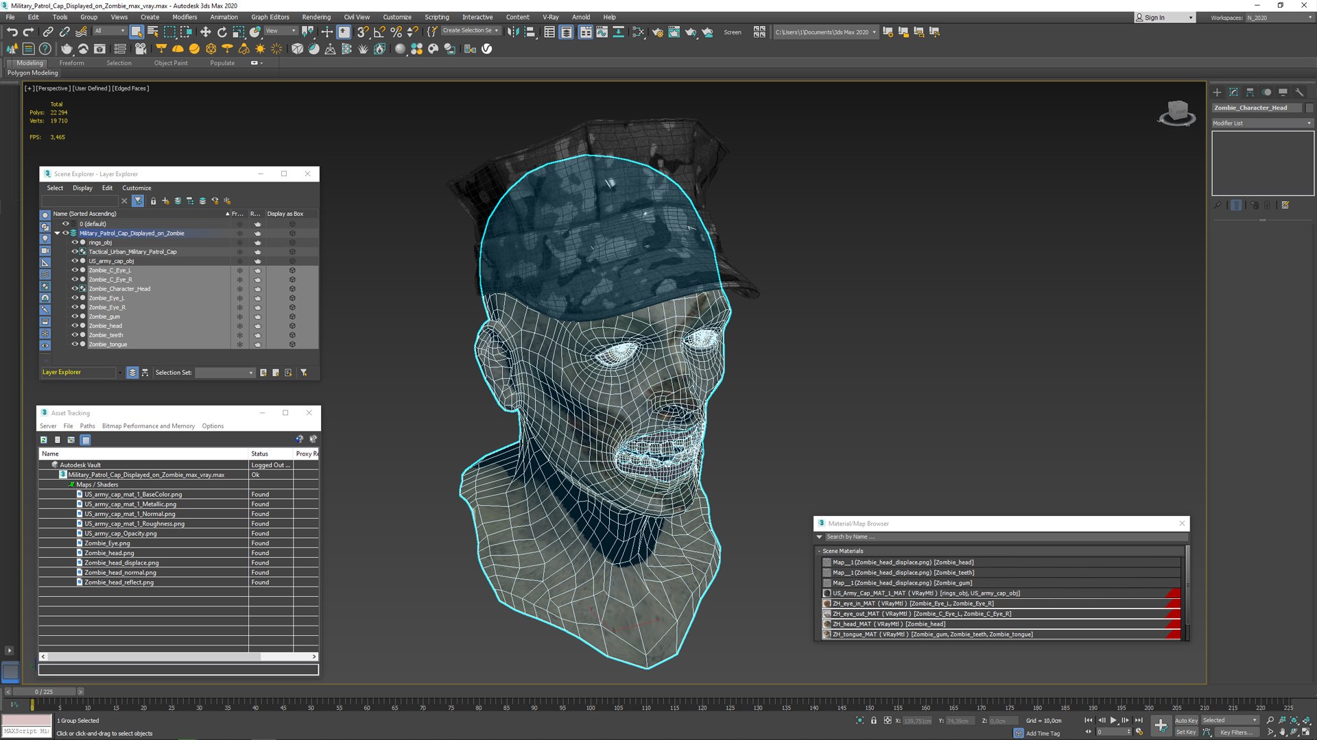 3D Military Patrol Cap Displayed on Zombie https://p.turbosquid.com/ts-thumb/8C/kXz2Ns/Tp/military_patrol_cap_displayed_on_zombie_014/jpg/1749505382/1920x1080/fit_q87/32c6a021317195b247143586c53633d1f77a43b9/military_patrol_cap_displayed_on_zombie_014.jpg