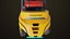 3D Forklift Truck 02 Yellow Rigged All PBR Unity UE Textures