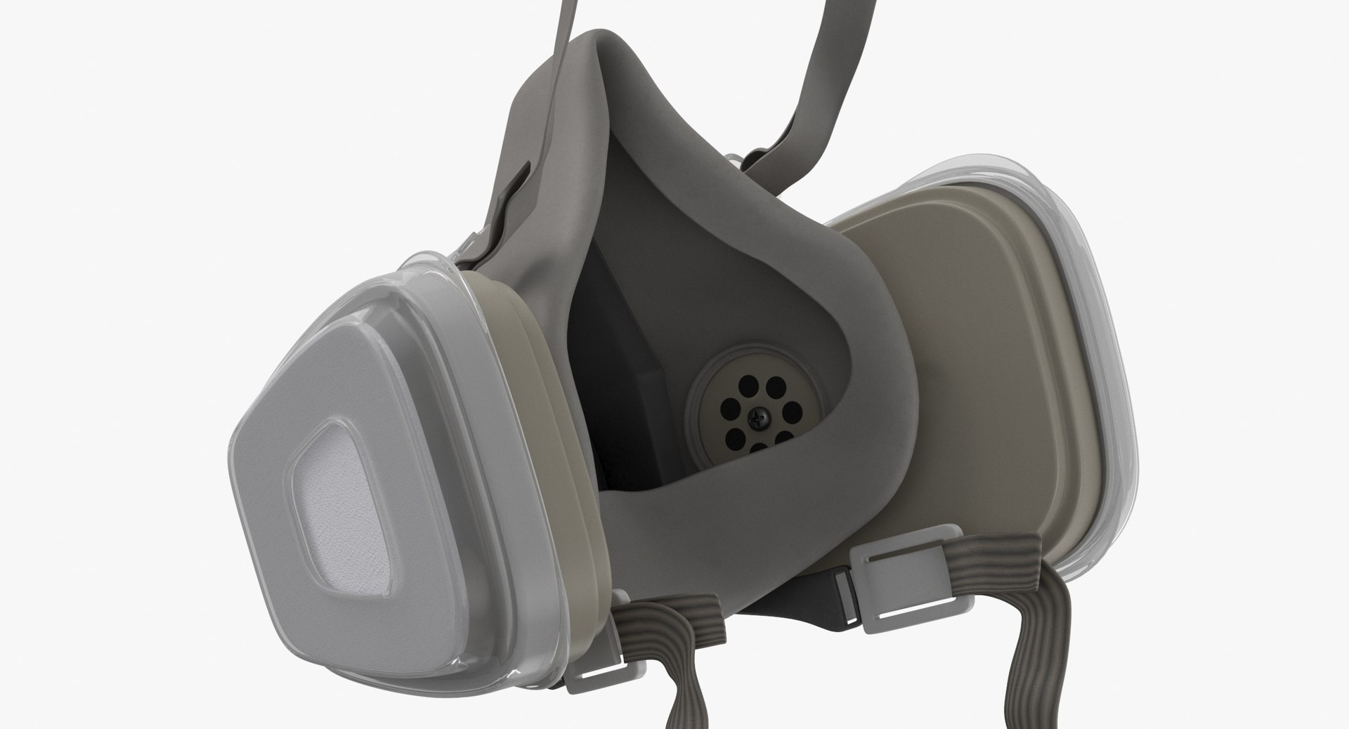 Paint Respirator Pose 01 Clean 3D Model - TurboSquid 2101972