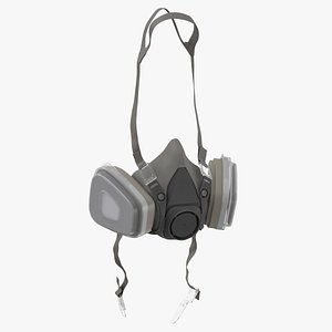 Paint Respirator Pose 01 Clean