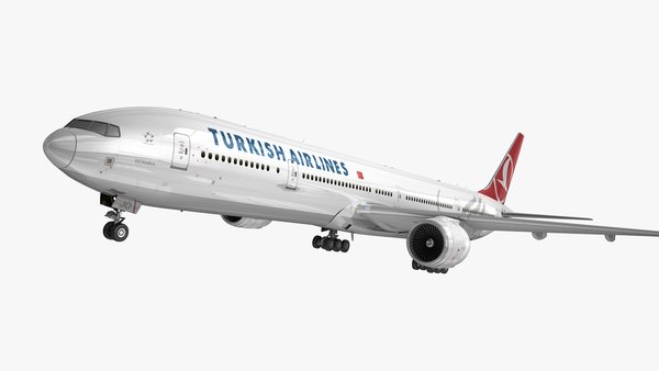 波音777-300 ER土耳其航空公司3D模型- TurboSquid 814297