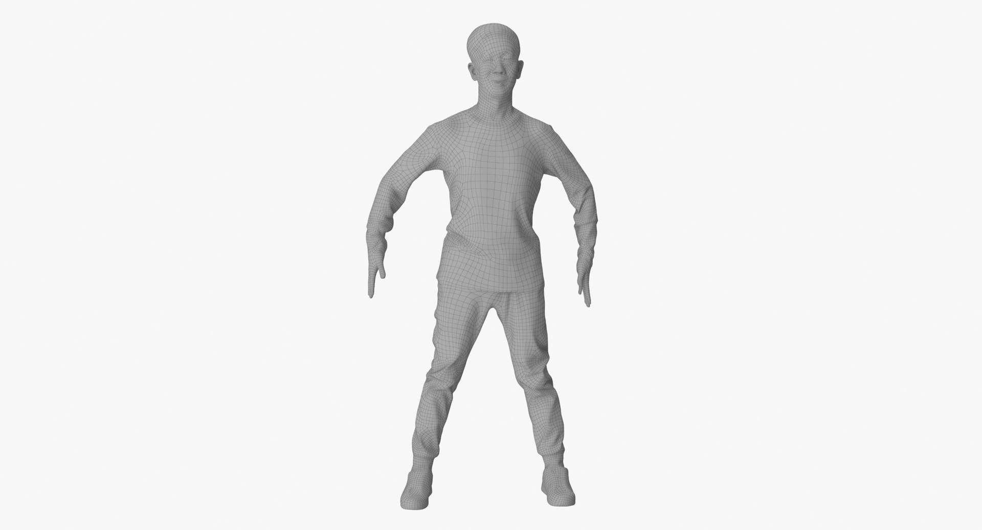 Mitchell Casual Spring A Pose 3D model - TurboSquid 1972843