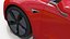 3D Tesla with Aero Wheel Cover Accessories