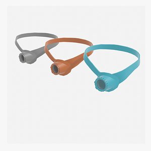3D model LOW-POLY SCI-FI GLASSES