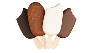 3D Ice Cream Bar 3D