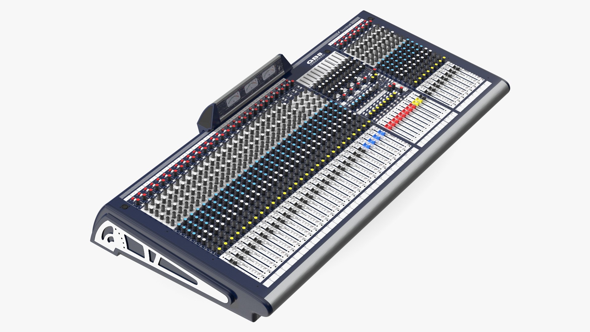 Professional Audio Mixer 3D model preview