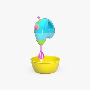 toy mixer 3D model