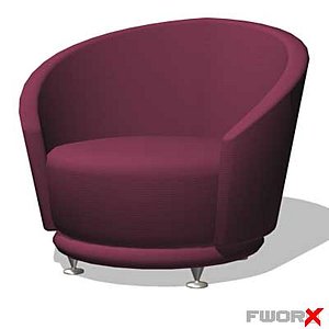 3dsmax armchair chair