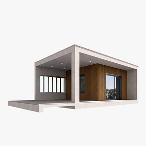 3D mini sized house model