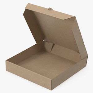 pizza box mockup 3D model