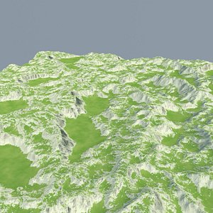3d terrain realistic