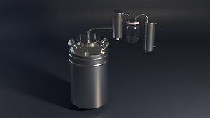 3D Alcohol Mashine model