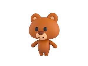 3D bear character