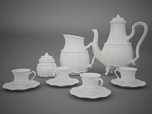 3d china tea model