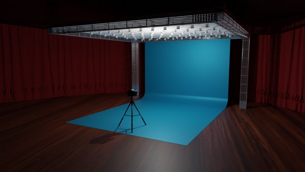 modelo 3d Estudio fotográfico - TurboSquid 2140824