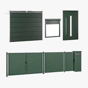 Collection of Gate Window and Door