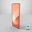 Samsung Galaxy Z Flip 6 Peach 3D model