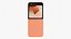 Samsung Galaxy Z Flip 6 Peach 3D model