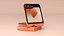 Samsung Galaxy Z Flip 6 Peach 3D model