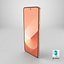 Samsung Galaxy Z Flip 6 Peach 3D model