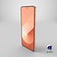 Samsung Galaxy Z Flip 6 Peach 3D model