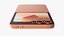 Samsung Galaxy Z Flip 6 Peach 3D model