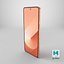 Samsung Galaxy Z Flip 6 Peach 3D model