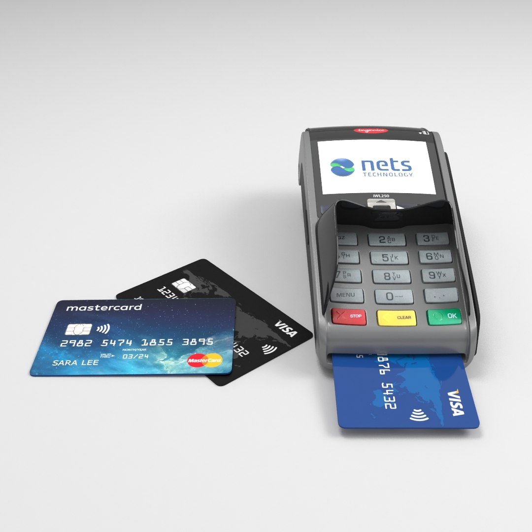 Pos Terminal Ingenico Iwl250 3D - TurboSquid 1567617