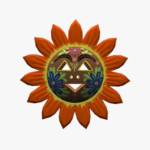 Openwork sun - Mexican handicraft