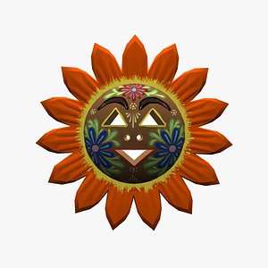 Openwork sun - Mexican handicraft